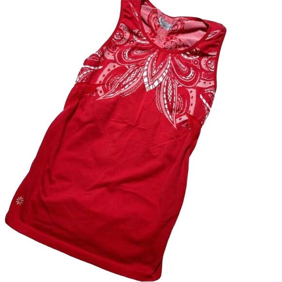 10/$25🦋 Athleta Red Workout Tank - Size Small - Picture 5 of 8